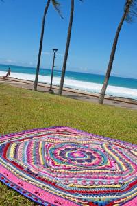 Something by Vera handmade crafts and crochet blanket Sophie beach gift kids children baby shower